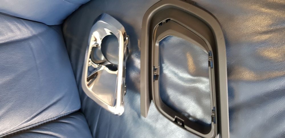 Ornament nichel proiector(+rama vezi foto)Dacia Logan 2 2017_2018_2019