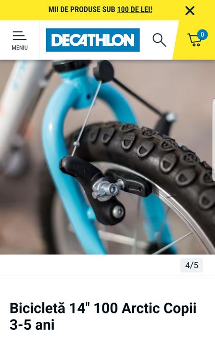 Bicicleta B'TWIN 14 inch