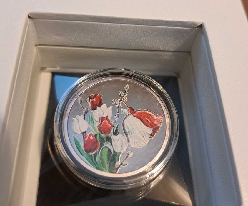 Сребърна монета "Мартеничка"