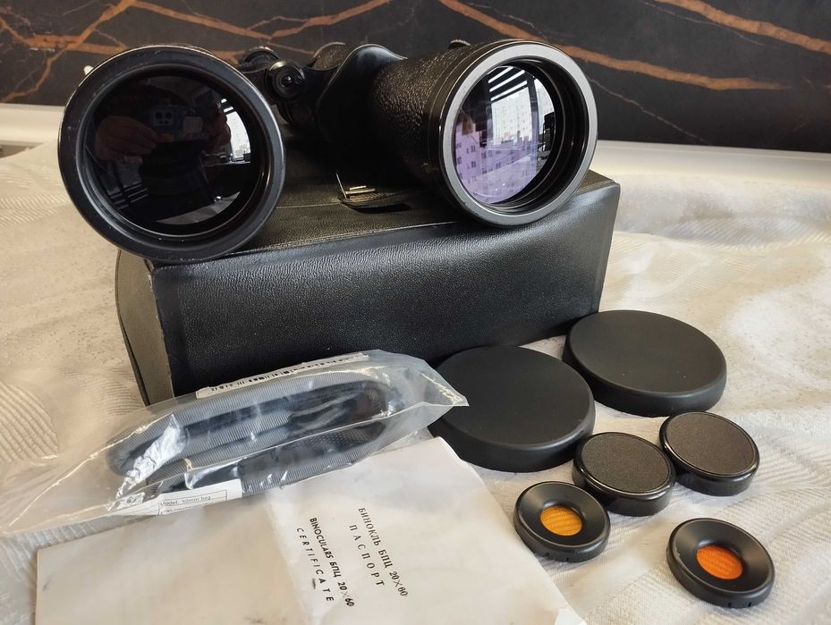 ТОП Руски Бинокъл-БПЦ 20 х 60--Кронос--MADE IN РУСИЯ