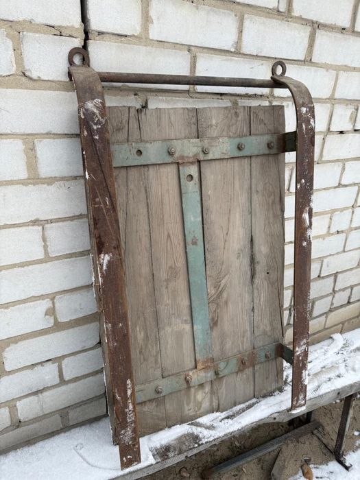 Санки деревянные