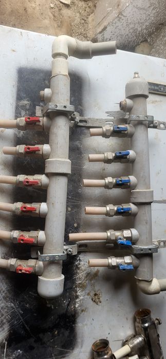 Калектор для тёплый пола бу