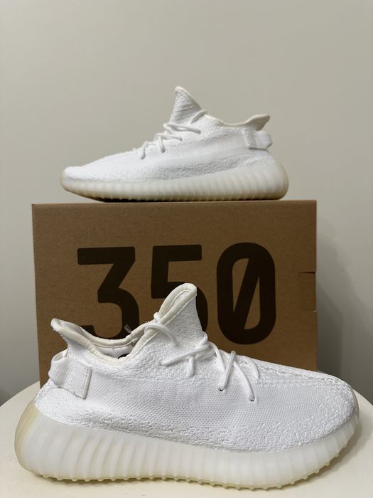 Reducere ! Yeezy Boost 350 - Cream White / Triple White