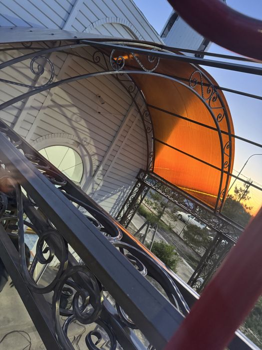 Навес ворота сварочные услуги