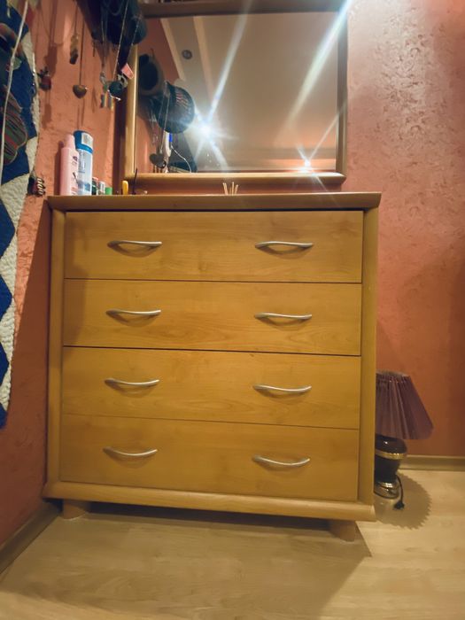 Мебель Syriusz BRW , комод и зеркало