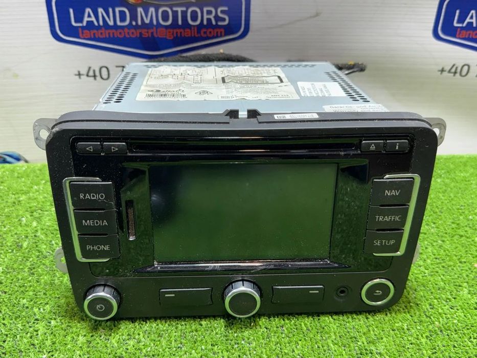 PANOU / SISTEM RADIO CD / AUDIO / NAVI / COMUNICATII VOLSKWAGEN PASSAT BlueMotion 2.0 DIESEL 2014 COD OEM 3C8035279S / BERLINA 2010-2014