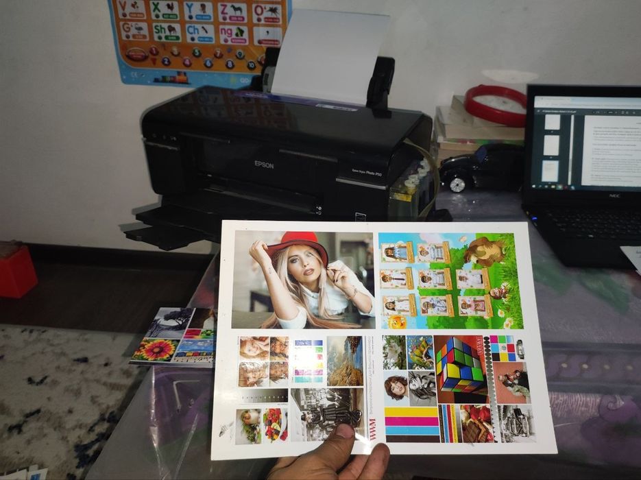 Epson P 50 dyuzi 100% rasmlarga qarang chiqarishi idialni.Prabegi 1450
