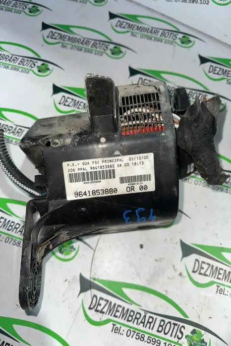 Panou sigurante si relee 9641853880 Peugeot 206 2001 1.9 D MT (70 hp)