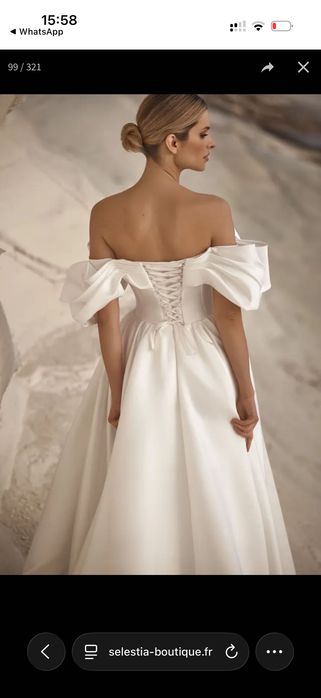 Rochie de mireasă Selestia Boutique Paris