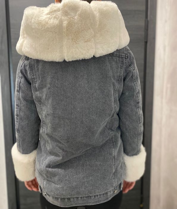 Дамско дънково якенце