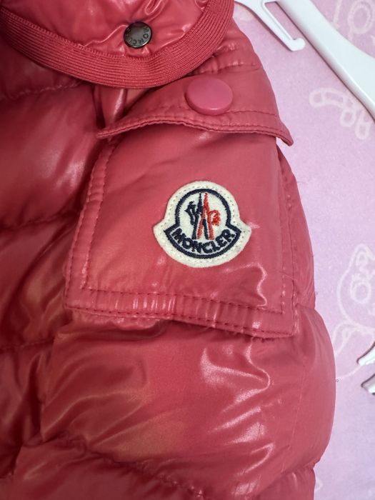 Geaca moncler new armoise fuxia - originala