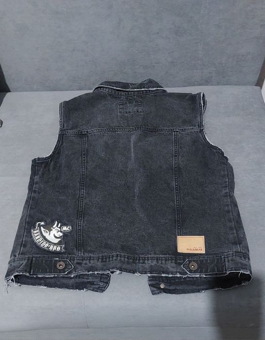 Жилетка джинсовая