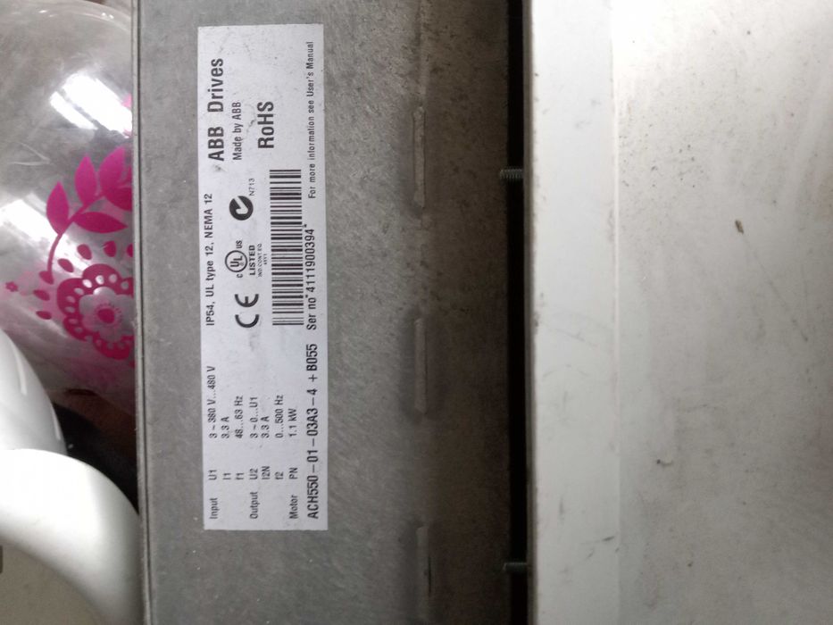 Convertizor frecventa, variator putere, automatizare ABB, HVAC