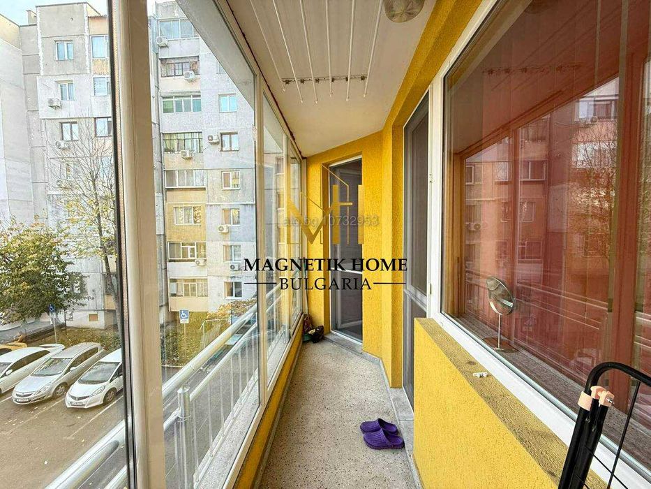 Страхотен двустаен апартамент срещу Мол Галерия в ж.к. Славейков