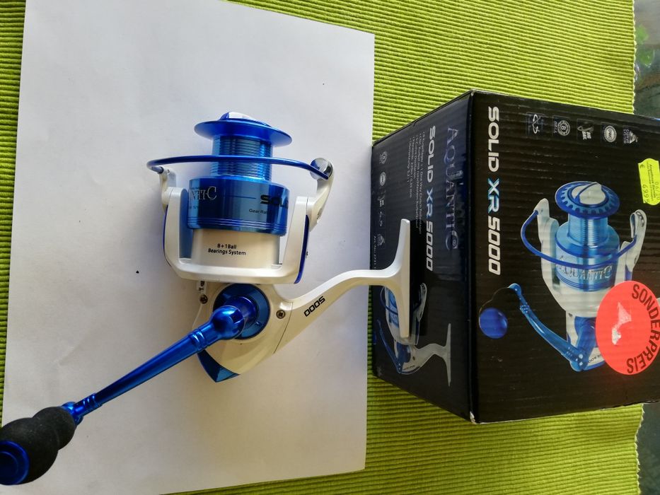 Mulinete Spinning greu Aquantic Solid XR 5000