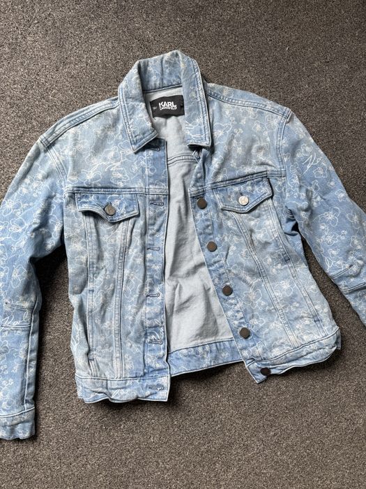 Яке denim karl laferfeld