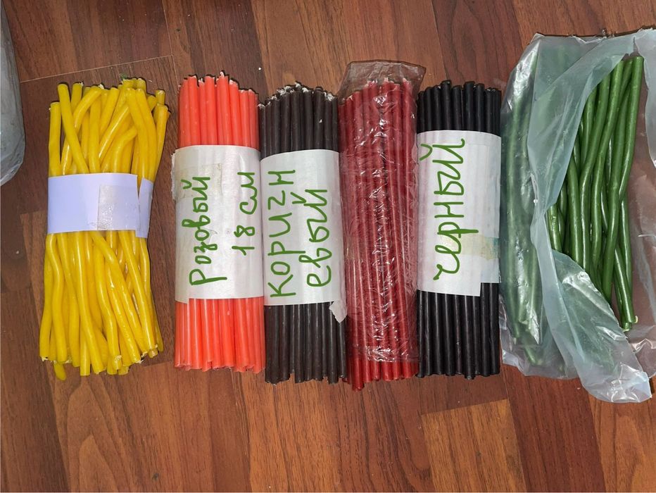 Церковные восковые свечи