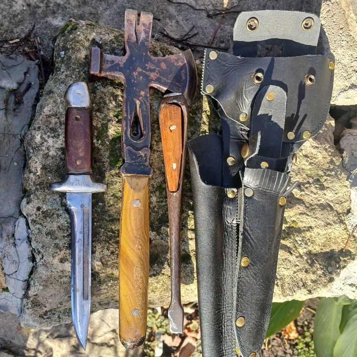 Нож на Дневалния, много функционална Брадвичка и Отвертка
