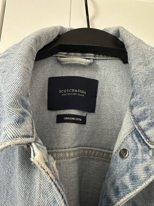 Scotch & Soda дънково яке XS дамско в светлосин цвят