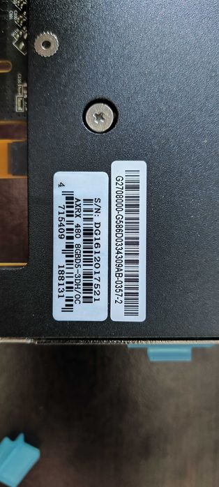 Видеокарта RX480 8gb