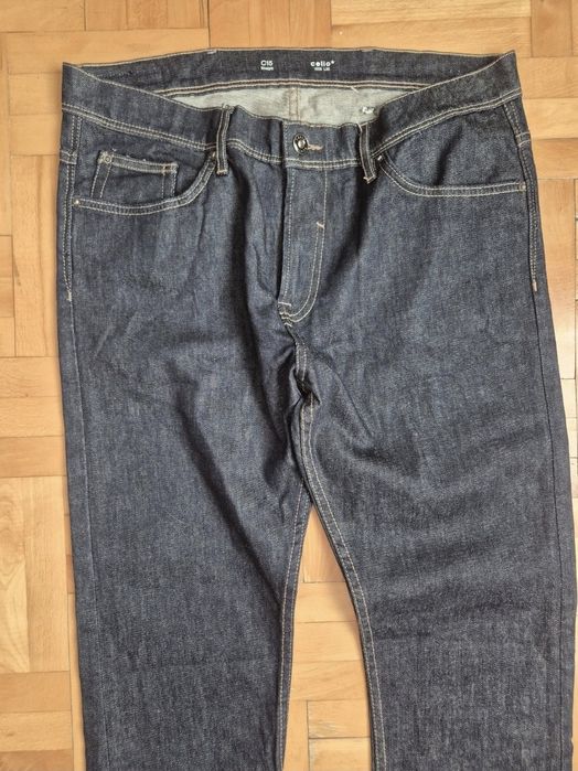 Blugi Bărbați Celio* Franța, Denim Premium Brut, Row15, C15 - W36 L32