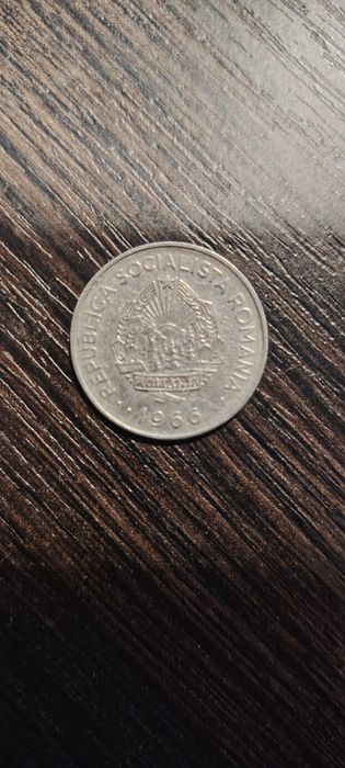 Moneda 1 leu  1966