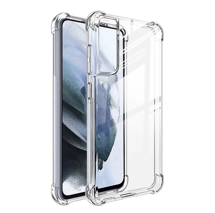 Samsung S22/S23/S24/S25 PLUS ULTRA Husa Anti Drop Clear Colturi Folie