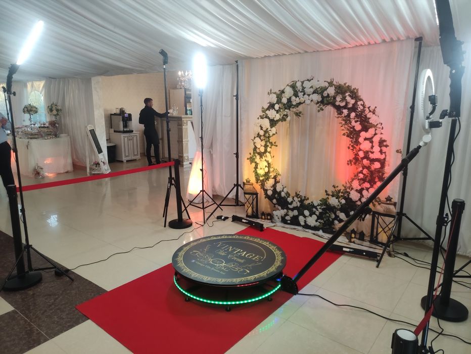 Platforma video 360 / platforma selfie/cabina video / video booth 360