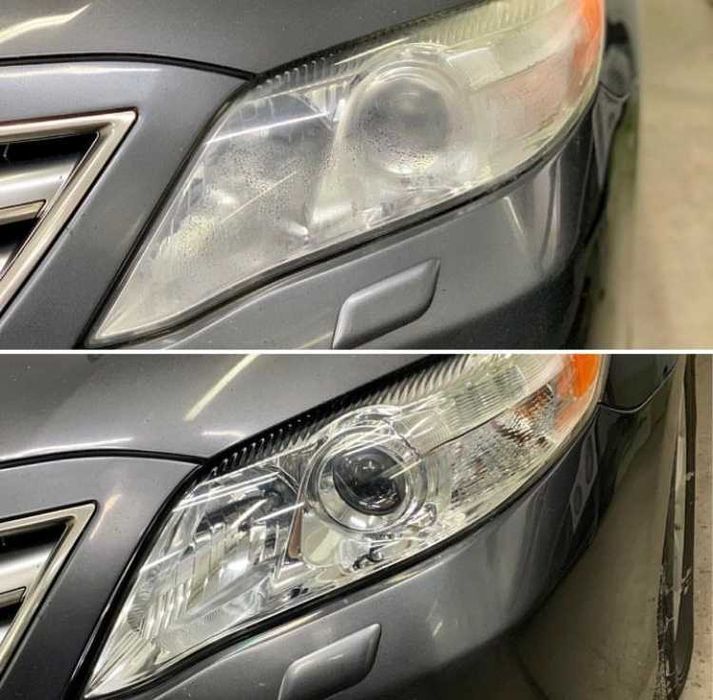 Полировка фар по Акции 2000 тг