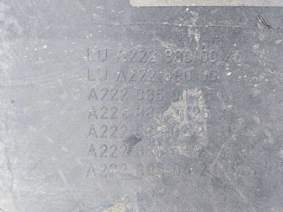 Предна задна броня Mercedes W222 S class Мерцедес черни