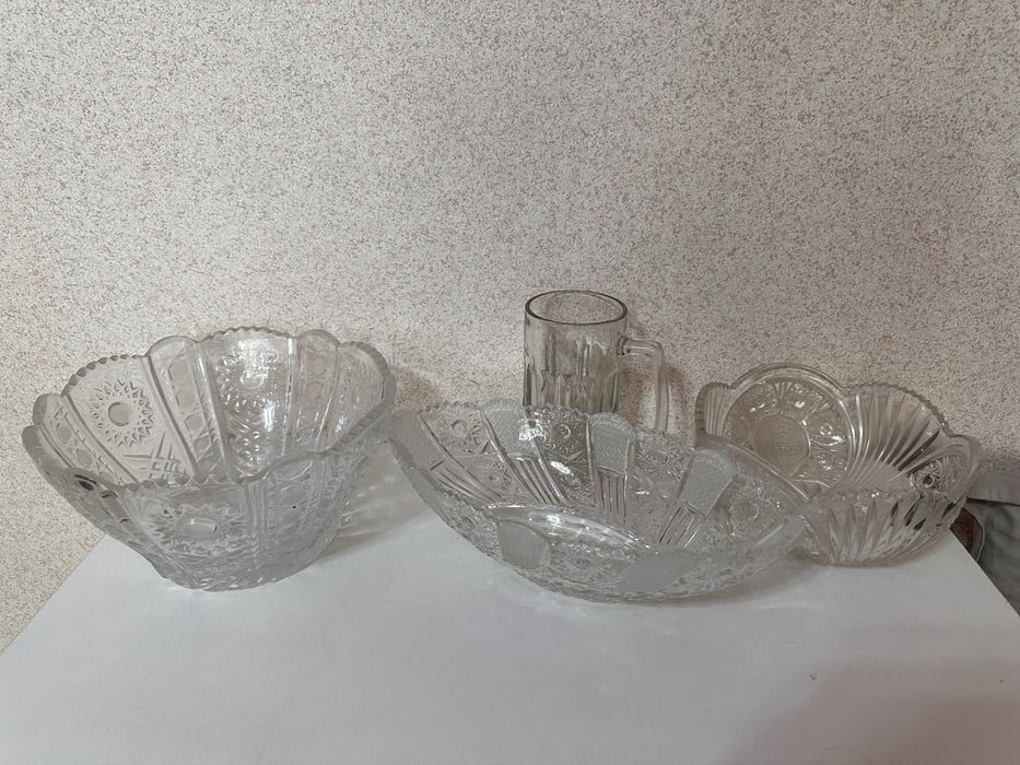 Хрусталь чаша ваза