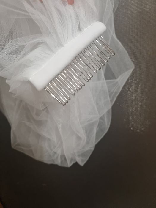 Voal de mireasa simplu