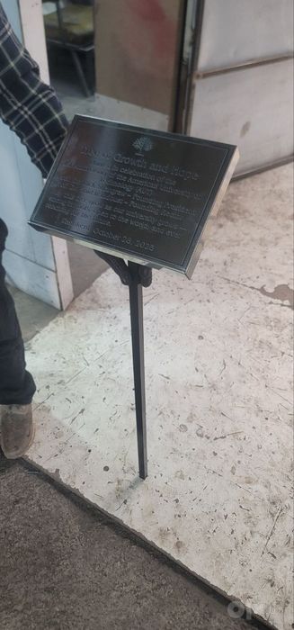 Таблички и навигация из металла под заказ