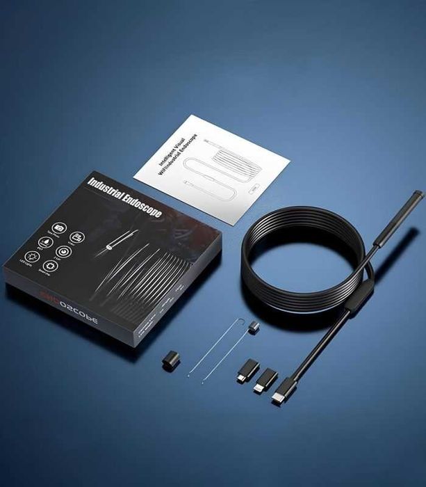 Ендоскоп камера ANESOK W300 WIFI | 7.9mm | HARD | 1080P | IP67