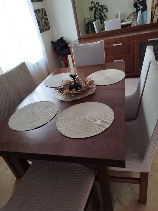 Трапезни столове масив 6бр