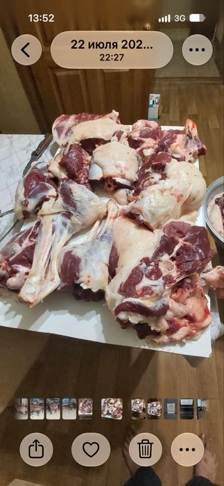 Мясо баранина тушкой