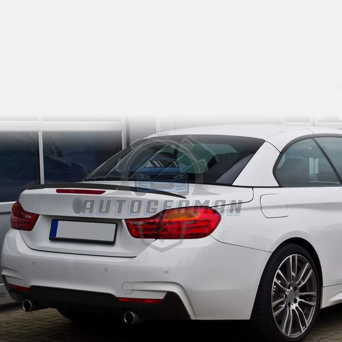 Спойлер BMW F33 P style кабриолер лип за багажник купе спорт