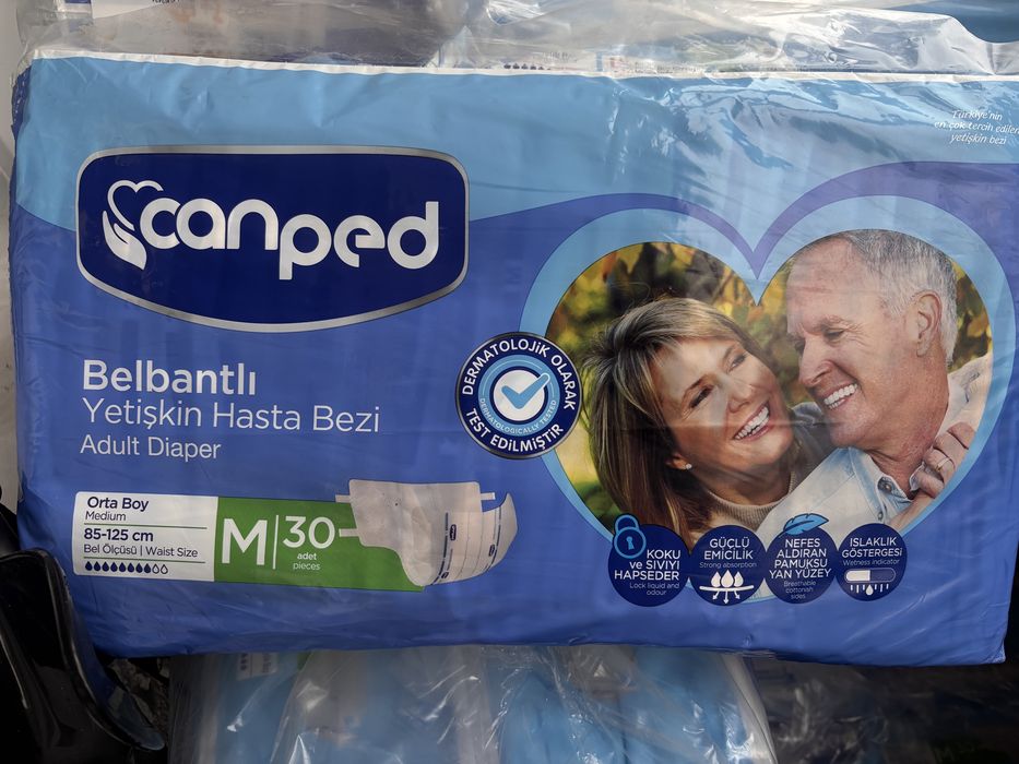 Взрослые подгузники canped размер м(2)