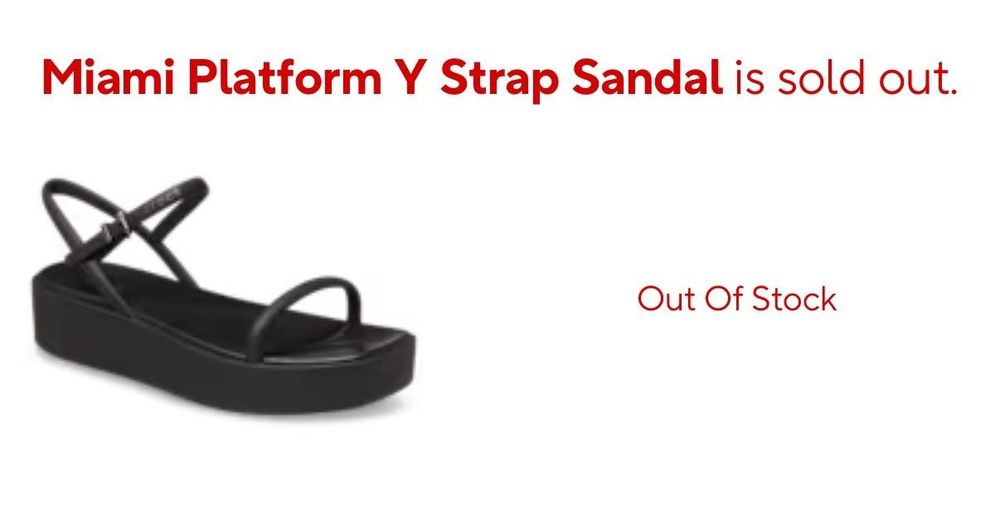 Босоножки Crocs Miami Platform