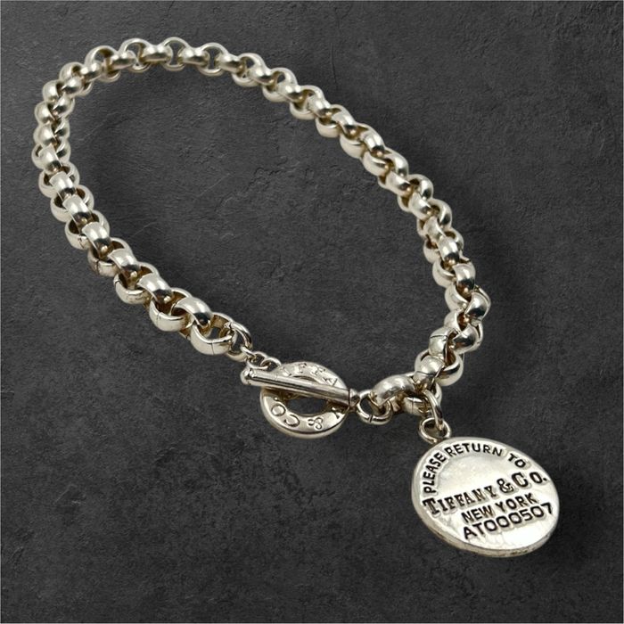 Сребърно колие Tiffany & Co