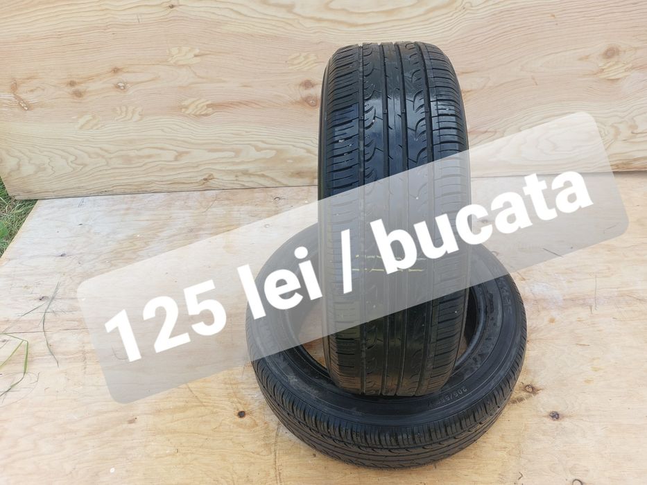 125 lei bucata! Doua anvelope de vara 205 55 r17 Kumho Solus