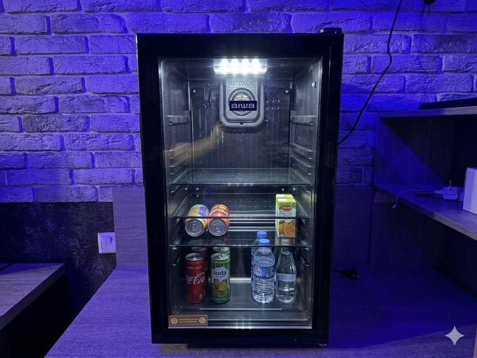 Мини-холодильник AIWA (витрина) + Компрессор Panasonic