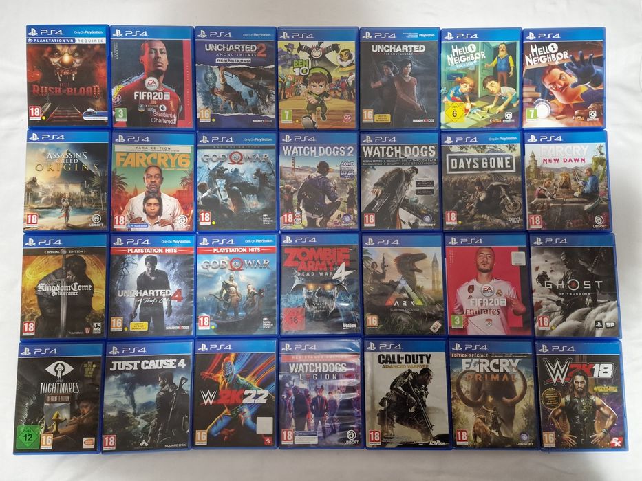 Colectie Jocuri ps4 ps5 playstation