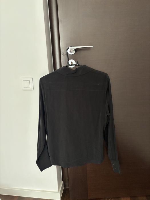 Нова черна копринена риза от & Other Stories