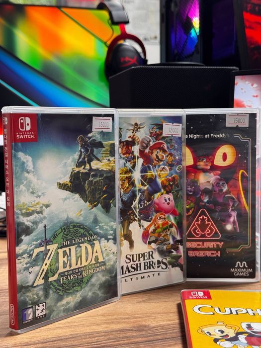 Картриджи для Nintendo Switch