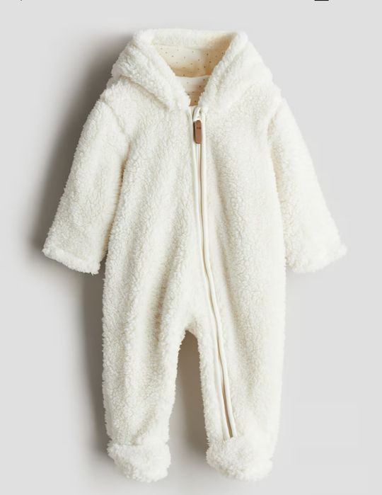 Мъхест гащеризон с ушички, 2-4м