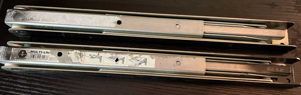 Consolă rabatabilă Vormann Multi-Line 400x270x36 mm, zincată