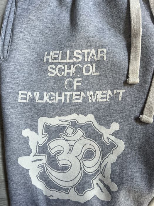 Pantaloni de trening hellstar sweatpants gri