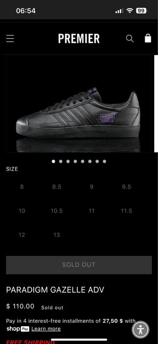 Adidas gazelle marimea 40 1/2