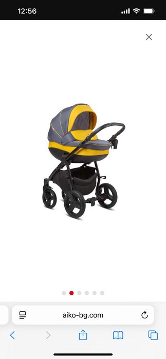 Бебешка количка 3 в 1 Buba Bella